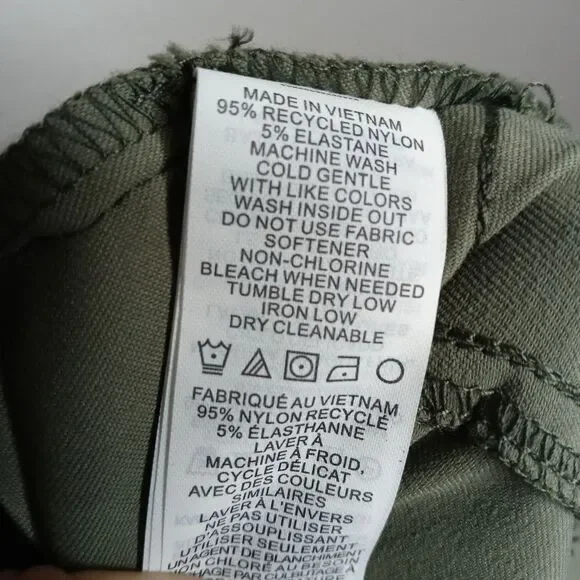 Prana Halle Straight Pants Plus II in Sage Camo - Picture 11 of 11